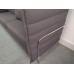 Vitra Alcove High Back 4 Seater Sofa in Dark Grey