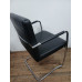 Bene Dexter Meeting / Conference Chair – Black Leather & Chrome