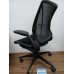 Humanscale Diffrient Task Chair - Black Upholstered Seat