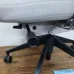 Vitra ID Task Office Chair Light Grey Upholstery Chrome Arms Black Base