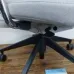 Vitra ID Task Office Chair Light Grey Upholstery Chrome Arms Black Base
