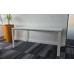 White 1600 x 785 Workstation with Goalpost Legs