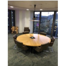 Kusch & co  2000mm  2 piece Circular meeting table 